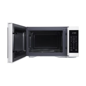 SHARP SMC1161KW Oven with Removable 12.4" Carousel Turntable, Cubic Feet, 1000 Watt Countertop Microwave, 1.1 CuFt, White