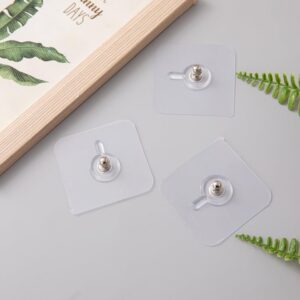 VLoxPm Hooks, Load-Bearing Hooks, Nail-Free Traceless Hooks, Punch-Free Glue Hooks, Picture Hanging Artifacts, Photo Frame Traceless Nail Hooks, Screw Stickers (10, Screw)