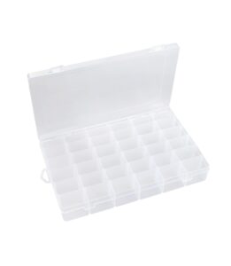 cqhxvw bead organizer box tackle box organizers and storage beads storage containers jewelry making organizer sewing box plastic compartment organizer box with dividers 36 grid box