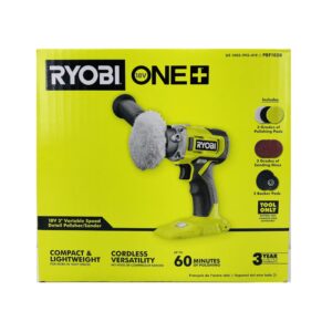 RYOBI 18V Cordless 3 in. Variable Speed Detail Polisher/Sander Kit with (1) Battery and Charger - Bulk Packaged