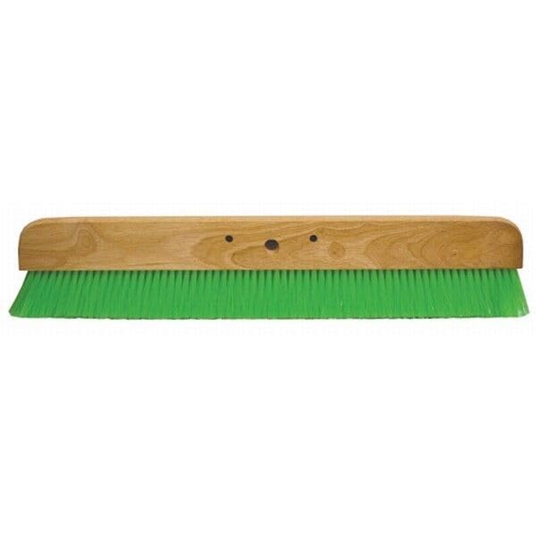 Kraft Tool Concrete Finishing Broom 36" Green Nylex Bristles