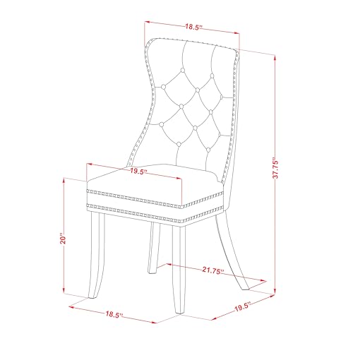 East West Furniture AVDA5-LWH-26 5 Piece Dining Room Furniture Set Consists of an Oval Dining Table with Butterfly Leaf and 4 Upholstered Chairs, 42x60 Inch, linen white