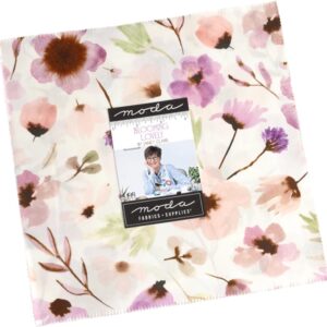 Moda Fabrics Blooming Lovely Layer Cake by Janet Clare 16970LC, 10 Inches