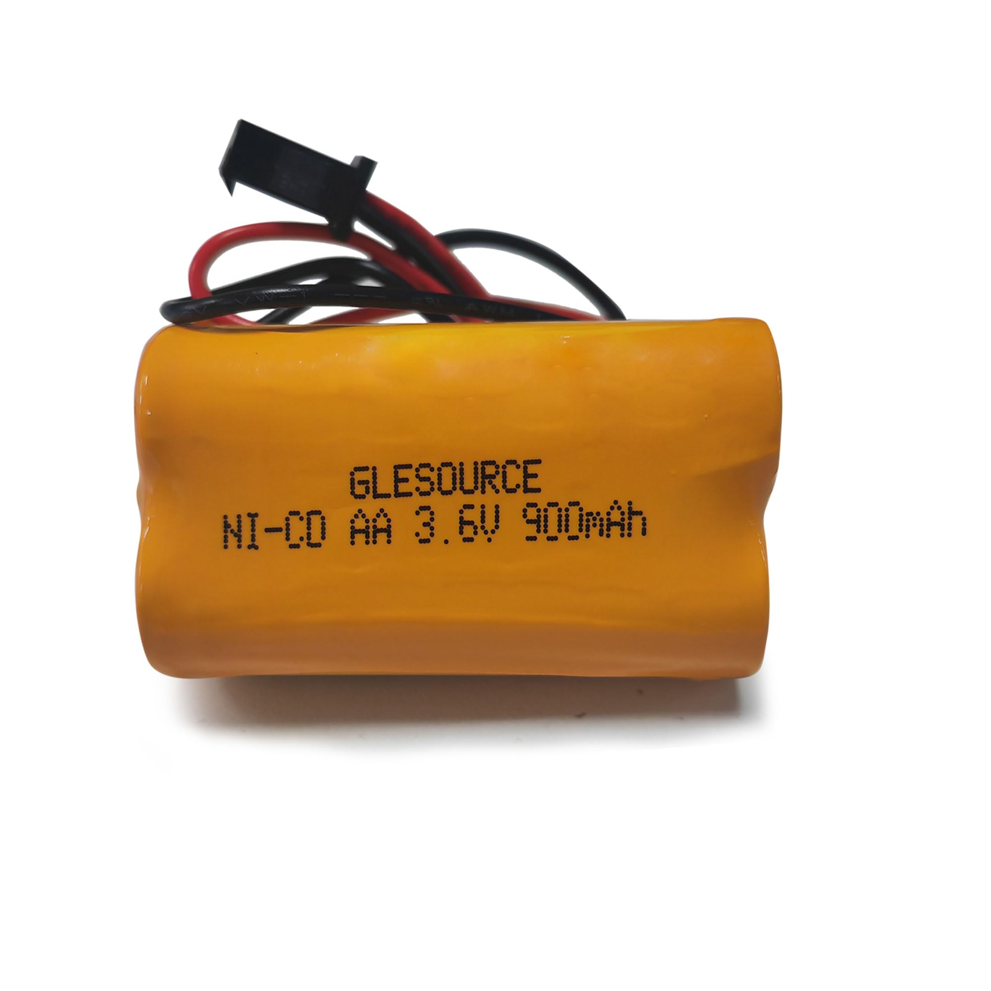 GLESOURCE (4 Pack) 3.6v 900mAh Lithonia ELB B001 ELBB001 ELB-B001 Exit Sign Emergency Light NiCad Battery Replacement for Lithonia EU2 LED Interstate ANIC1566 Unitech 0253799