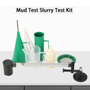 Lfhelper Mud Hydrometer Mud Tester Mud Viscosimeter Sand Content Meter Viscosity Cup Slurry Test Kit