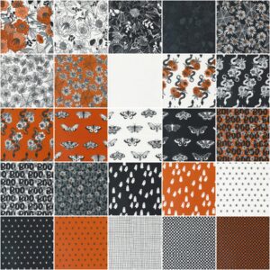 Moda Fabrics Noir Charm Pack by Alli K Design 11540PP