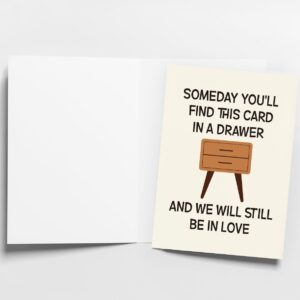 WowBefun Funny Birthday Card & Gifts for Husband Boyfriend Him, Happy Anniversary Card & Gifts, Valentine Day