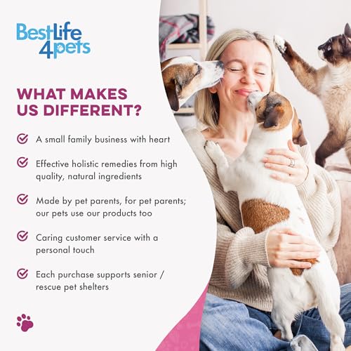 Weight & Thyroid Support for Dogs and Cats - Natural Solution for Hunger Control, Metabolism Support & Optimal Thyroid Function - Effective Dog & Cat Weight Loss - 400 Odorless, Tasteless Pills