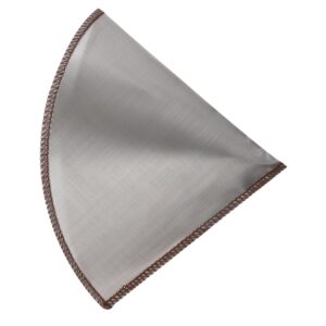 brightfufu stainless steel coffee filter screen reusable espresso filter for fine brewing coffee filter compatible with various coffee makers and easy to clean