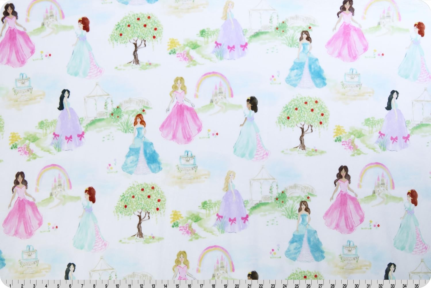 60" Wide Shannon Fabrics Digital Cuddle Once Upon a Time