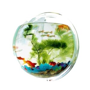 tapiva aquariums pet products wall mount fish tank fish bowl wall hanging aquarium tank aquatic pet supplies