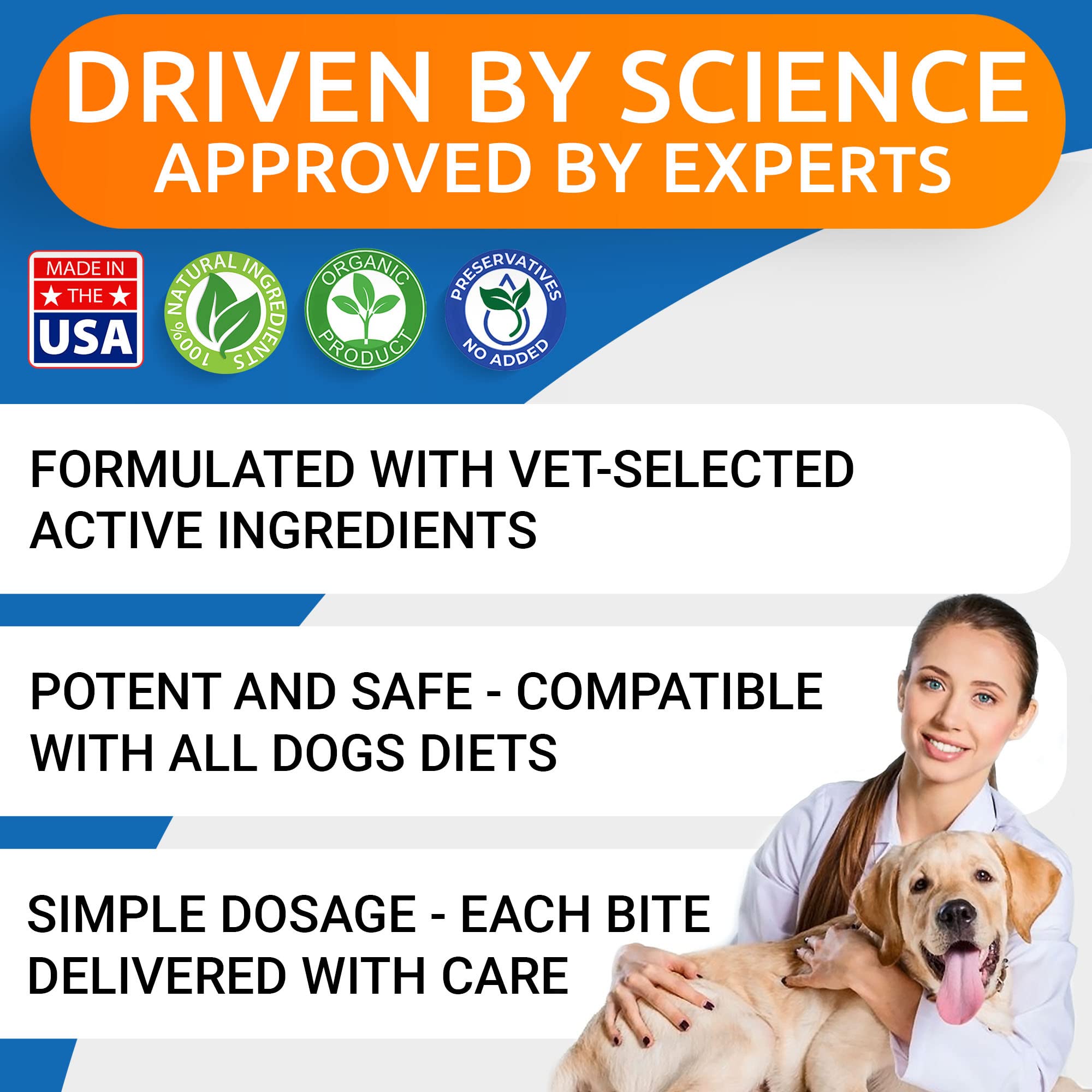 Allergy Relief Chews + Probiotics for Dogs - Digestive Enzymes for Allergies Itchy Skin w/Fish Oil Omega 3 - Dogs Digestive Health - Gas, Diarrhea,