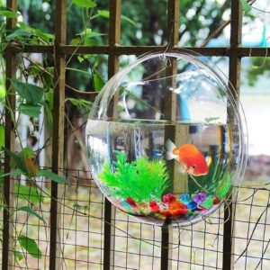 TAPIVA Aquariums Pet Products Wall Mount Fish Tank Fish Bowl Wall Hanging Aquarium Tank Aquatic Pet Supplies