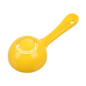 yellow rice paddle scoop mold for rice ball making, non-stick sushi mold rice ball scooper rice spatula kitchen gadge for home kitchen restaurant serving spoon for rice making rice and potato servers