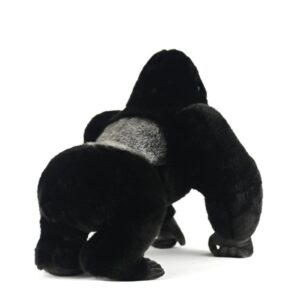 ZCPACE Giant Silverback Gorilla Stuffed Animal Realistic Gorilla Plush Soft Lifelike Zoo Rain Forest Animals Plushie Pillow Doll Toys 15''