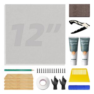 drywall repair kit,drywall repair panel 12” x12“,drywall patch kit large hole,sheetrock repair kit,wall surface large hole fill quick and easy solution