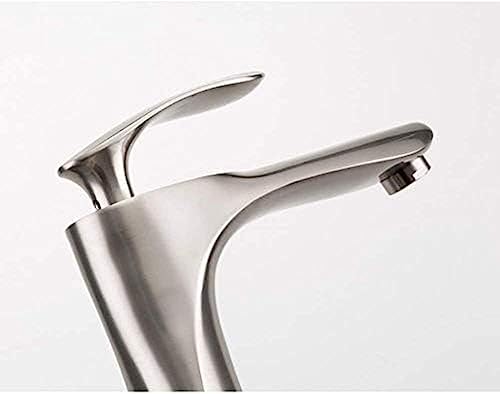 Kitchen Taps Single Lever Bath Faucet Brass Sink Faucet Deck Mounted Single Lever Bath Hot Cold Water Mixer Sink Faucet