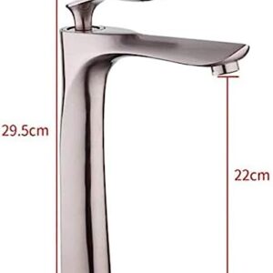 Kitchen Taps Single Lever Bath Faucet Brass Sink Faucet Deck Mounted Single Lever Bath Hot Cold Water Mixer Sink Faucet