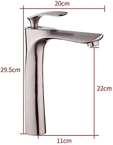 Kitchen Taps Single Lever Bath Faucet Brass Sink Faucet Deck Mounted Single Lever Bath Hot Cold Water Mixer Sink Faucet