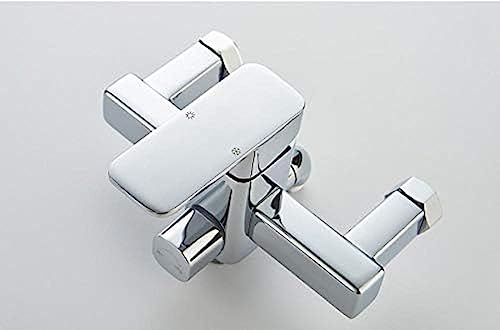 Kitchen Taps Shower Faucet Set Bathroom Brass Bathtub Shower Faucet Bath Shower Tap Chrome Plated Shower Head Wall Mixer Tap