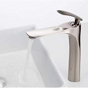 Kitchen Taps Single Lever Bath Faucet Brass Sink Faucet Deck Mounted Single Lever Bath Hot Cold Water Mixer Sink Faucet