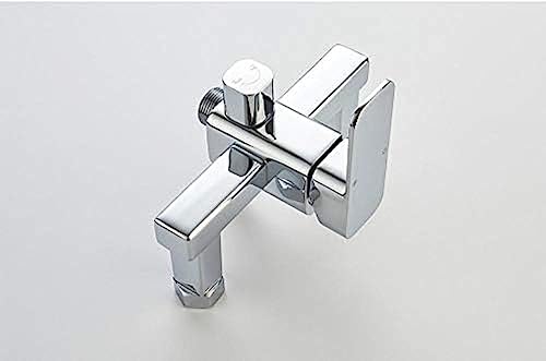 Kitchen Taps Shower Faucet Set Bathroom Brass Bathtub Shower Faucet Bath Shower Tap Chrome Plated Shower Head Wall Mixer Tap