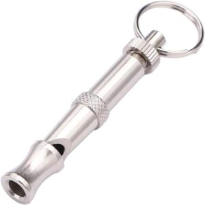 silver adjustable ultrasonic dog whistle,portable whistle pet whistle supersonic whistle dog whistles for pet training，training and behavior aids，dog whistles