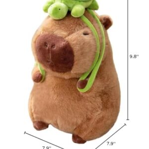 Arkdorz Cute Capybara Plush Toy,Kawaii Capybara Stuffed Animals Capybara Stuffed Toy,Soft Capybara Plush Doll Pillow for Kids Boys Girls (25cm/9.8 Inches)