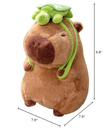 Arkdorz Cute Capybara Plush Toy,Kawaii Capybara Stuffed Animals Capybara Stuffed Toy,Soft Capybara Plush Doll Pillow for Kids Boys Girls (25cm/9.8 Inches)