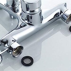 Kitchen Taps Bathtub Faucets Wall Deck Mounted Bathroom Shower Faucet Set Rainfall Bathtub Shower Mixer Bath With Shower Hand