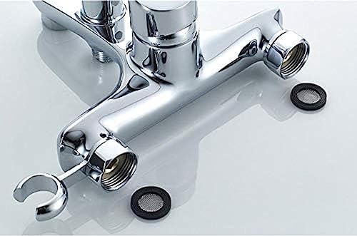 Kitchen Taps Bathtub Faucets Wall Deck Mounted Bathroom Shower Faucet Set Rainfall Bathtub Shower Mixer Bath With Shower Hand