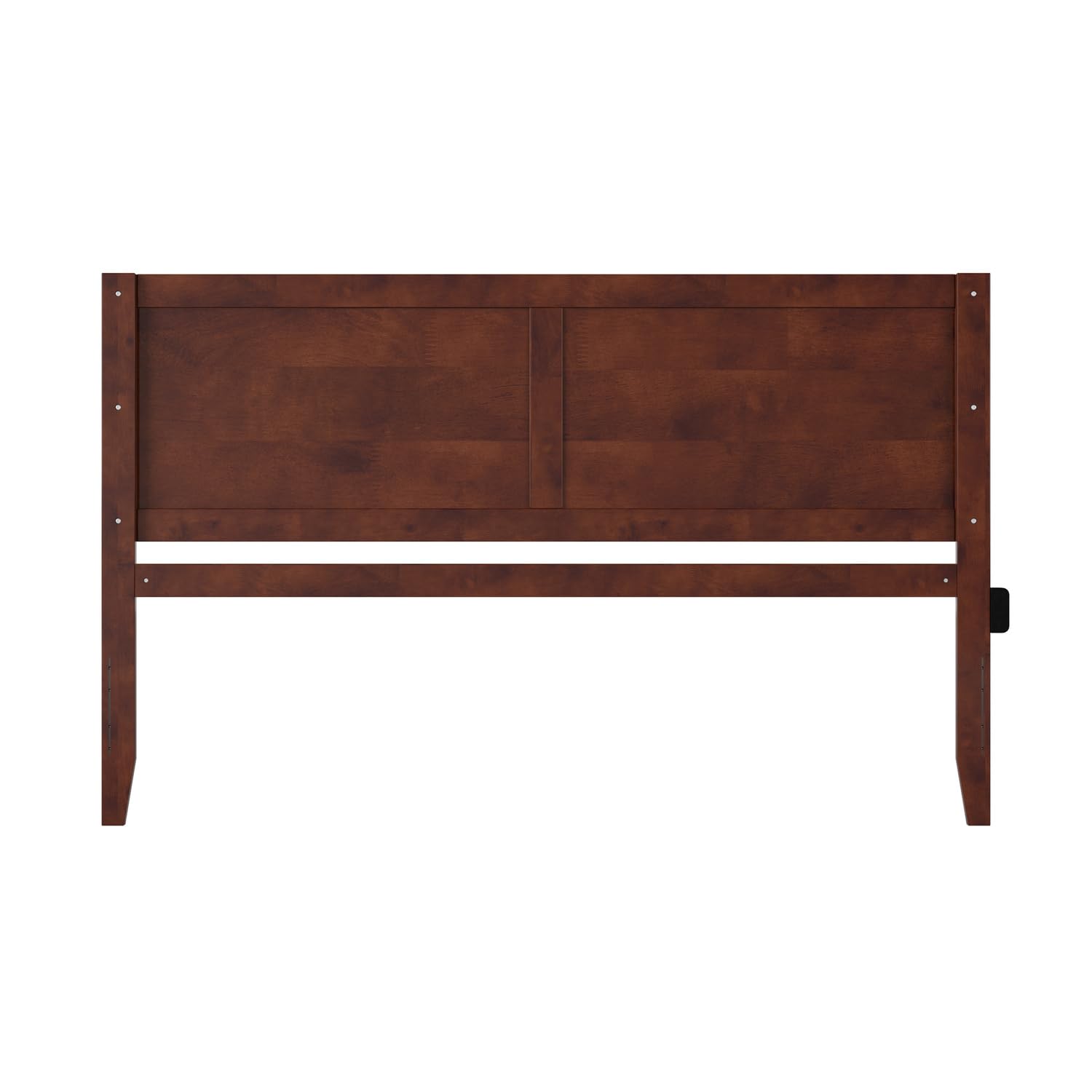 AFI, Canyon King Wood Headboard with Attachable Charger, Walnut