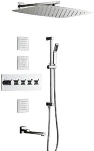 kitchen taps shower faucets rainfall rainfall shower faucet thermostat wall shower mixer tap bath rainfall shower set bathroom mixer