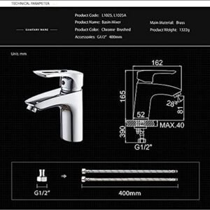 Kitchen Taps Basin Sink Faucet Water Mixer Tap Toneir Bath Faucet Brass Bathroom Mixer Wash Basin Mixer Taps Bathroom Taps