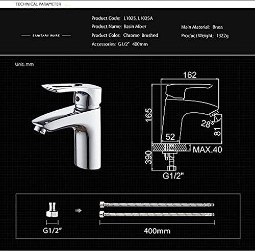 Kitchen Taps Basin Sink Faucet Water Mixer Tap Toneir Bath Faucet Brass Bathroom Mixer Wash Basin Mixer Taps Bathroom Taps