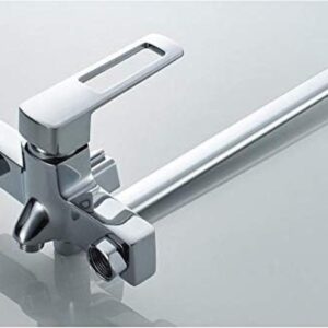 Kitchen Taps Bathtub Faucet With Handheld Wall Mounted Long Spout Shower Bathroom Faucet Mixer Bath Shower Bathtub Faucets