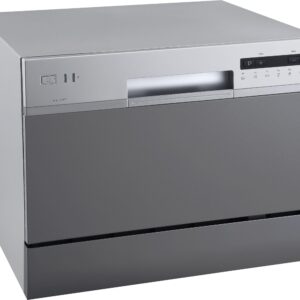 EdgeStar DWP63 21-5/8 Inch Wide 6 Place Setting Countertop Dishwasher - Silver