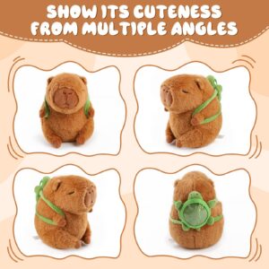 Arkdorz Cute Capybara Plush Toy,Kawaii Capybara Stuffed Animals Capybara Stuffed Toy,Soft Capybara Plush Doll Pillow for Kids Boys Girls (25cm/9.8 Inches)