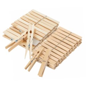 50pcs clothe pin wooden | wooden clothespins | heavy duty wood clips | wooden clothes pins | clothes pins wooden | wood clothespin | clothes pegs | clothes clips