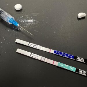 MD-Bio Fentanyl & Xylazine Test Strip Kit (All-Inclusive Kit: Fentanyl Test Strip, Xylazine Test Strip, Prefilled Buffer Solution Tube, Swab and Result Analysis Chart)