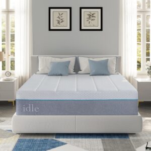 Dyonery 14 Inch Mattress Twin XL Gel Memory Foam CertiPUR-US Certified Mattress in A Box, Made in USA, 80"×38"×14"