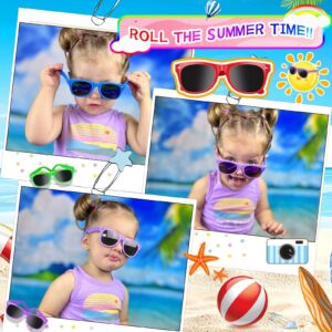 Kids Sunglasses Party Favors, 12 Pack Sunglasses Bulk for Kids with UV400 Protection in Bulk for Boys and Girls, Great Gift for Birthday Graduation Party Supplies, Beach, Pool Party Favors, Fun Gift