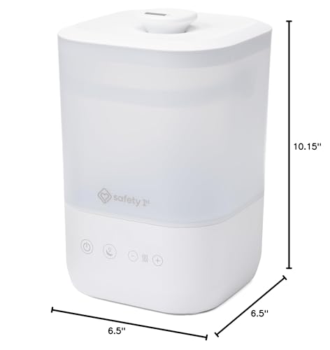 Safety 1st Comforting Cool-Mist Top-Fill Humidifier, White