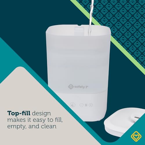 Safety 1st Comforting Cool-Mist Top-Fill Humidifier, White