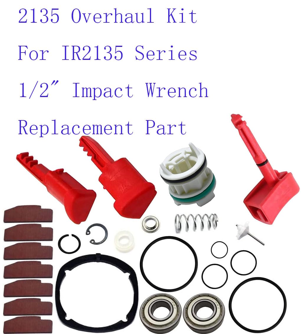 2135 Overhaul Kit For IR2135 Series 1/2" Impact Wrench Replacement Part