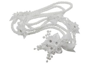 lassos boutique ivory white wedding lasso rope traditional lazo cord (white)