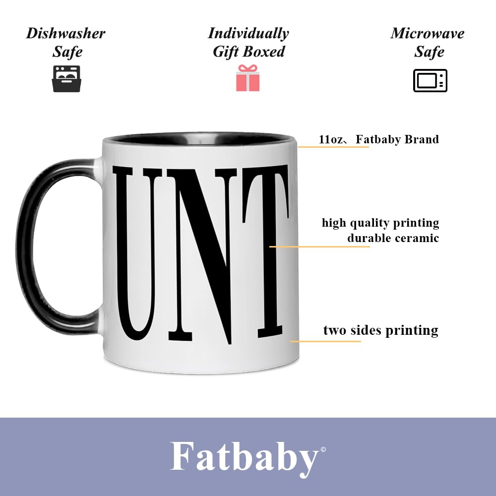 Fatbaby Funny Coffee Mug Cunt Mugs,Adult Humour Gift Mug,Joke Cunt Cup Valentine’s Day,Birthdays,Christmas Gifts Idea White Elephant Gag Gifts Coffee Cups 11 oz White