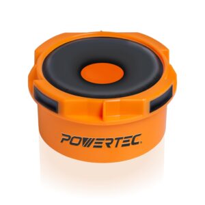 powertec 70354 dust port adapter for 1-3/4" ~ 2-1/2" port to 4 inch dust collection hose, quick connect hose reducer fittings for table saw, planer, jointer and various power tools (patent pending)