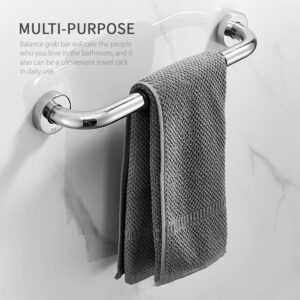 fangzi Bathroom Grab Bar Toilet Shower Bathtub Handi Support Balance Grab Bar Stainless Steel Rubber Safety Rail