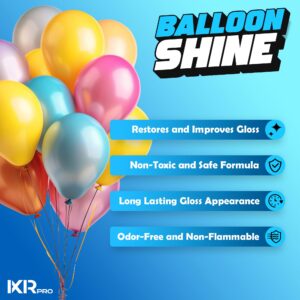 Balloon Shine Spray (2 x 13 fl.oz./420ml) No Need Towel or Gloves Balloon Shine, Instant High Shine Gloss Brite Balloons for Party Decoration for Ultra Lasting, Shine Balloon Spray Upgraded Formula